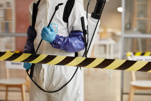 Professional Unattended Death Cleanup technician working in Line Lexington, PA